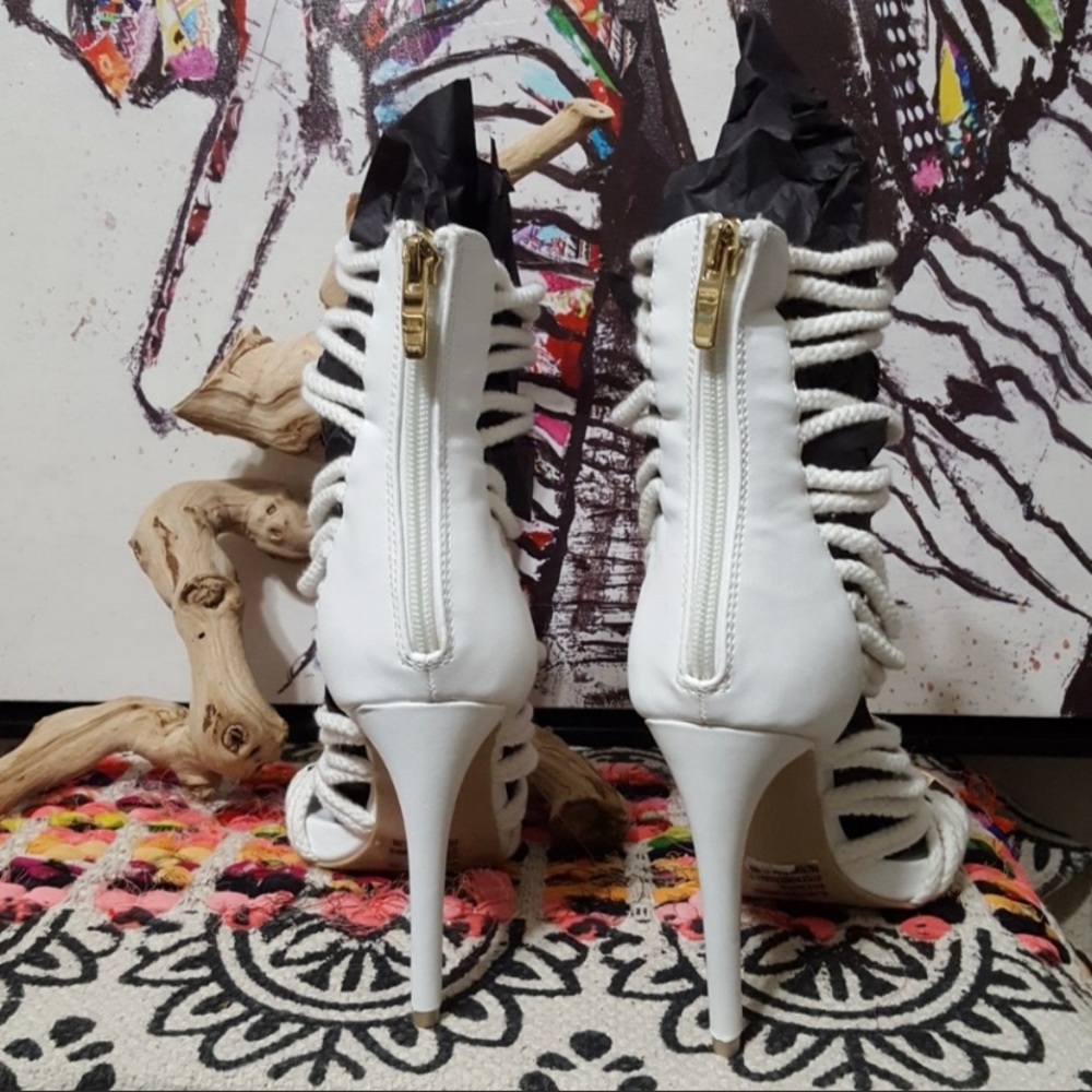 Wild Rose Rope heels - Picture 5 of 7